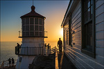 Photo: Tourists at the Point Reyes Light Station, Point Reyes National Seashore, California