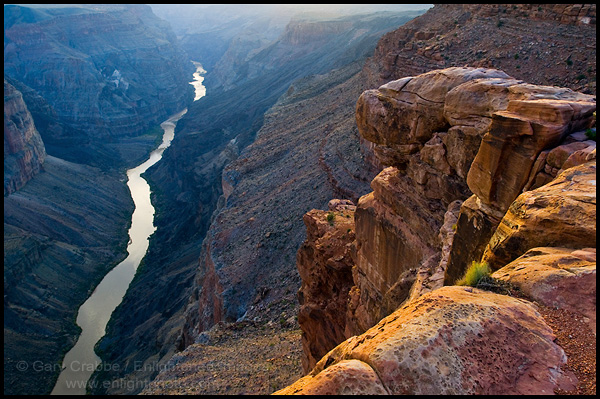 Photo: Colorado River as seen from the Toroweap Overlook, near Tuweep, North Rim, Grand Canyon National Park, Arizona