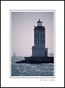 Angels Gate Lighthouse, at the entrance to the Los Angeles Harbor, San Pedro, California