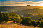 picture: Sunset in the hills above Lafayette, Briones Regional Park, Contra Costa County, California