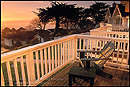 Picture: Sunset from the deck of the Little River Inn, Mendocino County coast, California