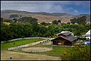 Photo: Horse farm and hills at San Gregorio, San Mateo County, California