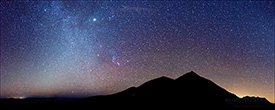 Picture Stars Starry Skies over Dunderberg Peak, Eastern Sierra, California