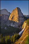 Picture: Half Dome, Liberty Cap, and Nevada Fall from the John Muir Trail, Yosemite National Park, California