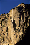Picture: Horsetail Fall coming off the edge of El Capitan, Yosemite Valley, Yosemite National Park, California