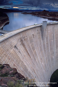 Glen Canyon Dam and Lake Powell, Glen Canyon National Recreation Area, near Page, Arizona