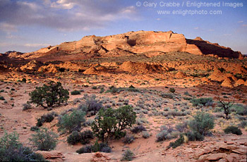 Sunset in the Paria - Vermilion Cliffs Wilderness, near the Utah - Arizona border