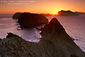 Photo: Sunset over Anacapa Island, Channel Islands National Park, Southern California Coast