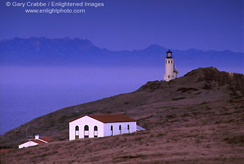 Photo: Evening light over Anacapa Island, Channel Islands National Park, Southern California Coast