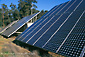 Photo: Solar energy cell panels, Santa Cruz Island, Channel Islands, Southern California Coast