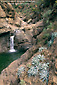 Photo: La Cascada waterfall, Santa Cruz Island, Channel Islands, Southern California Coast