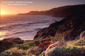 Sunset at Timber Cove, Fort Ross, Sonoma Coast, California