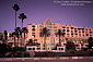 Evening light over the Loews Santa Monica Beach Hotel, Santa Monica, California
