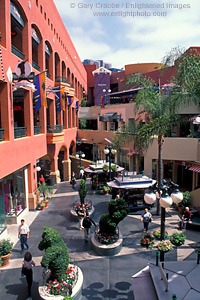 Horton Plaza shopping center in downtown San Diego, California