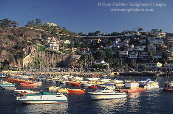 Avalon Harbor, Catalina Island, California