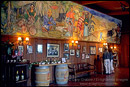 Photo: Mural in tasting room, Firestone Vineyards, along Zaca Station Road, Santa Barbara County, California