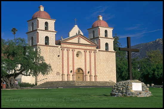 Photo: Mission Santa Barbara (est. 1786), Mission Park, Santa Barbara, California
