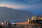 Picture: Hummer Tour picnic at sunset on mountain above Two Harbors, Catalina Island, California