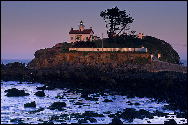 Photo: Morning light on Battery Point Lighthouse, Crescent City, Del Norte County, California