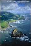 Picture: Aerial over Cape Mendocino, the westernmost point in the continental United States, Humboldt County, CALIFORNIA