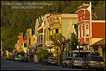 Picture: Sunrise light on the Victorian era town of Ferndale, Humboldt County, California