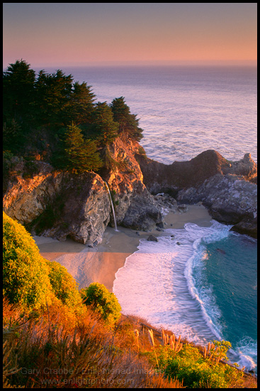 Photo: McWay Falls, Julia Pfeiffer-Burns State Park, Big Sur Coast, Monterey County, California