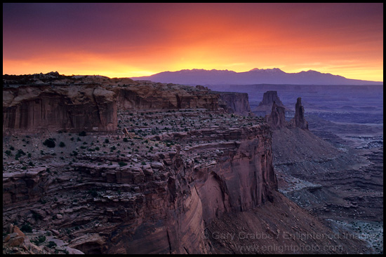 Picture: Sunrise from the Island in the Sky, Canyonlands National Park, Utah