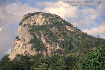 Squamish Chief, granite rock formation near Squamish, Sea-to-Sky Road, British Columbia, Canada