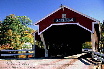 Covered Bridge, Jackson, White Mountains, New Hampshire