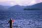 Fly-Fishing on Lake George, Lake George Village, Adirondack Mountains, New York