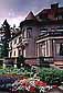 Pittock Mansion and garden detail, Portland, Oregon