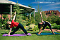 Image: Practicing yoga at Red Mountain Resort and Spa, Ivins, St. George area, Utah's Dixie, Utah