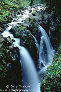 Sol Duc Falls, Soleduck River Valley, Olympic National Park, Olympic Peninsula, Washington