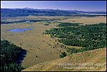 Picture of The Snake River Plateau, as seen from Signal Mountain, Grand Teton Nat'l. Pk., WYOMING