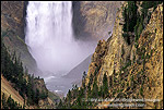Picture: Lower Yellowstone Falls, Grand Canyon of the Yellowstone River, Yellowstone National Park, WYOMING