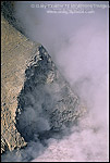 Photo: Steam rising from the geothermal vent at Mud Volcano, Yellowstone National Park, WYOMING