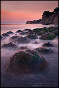Photo: Dawn light at Bowling Ball Beach, near Point Arena, Mendocino County, California