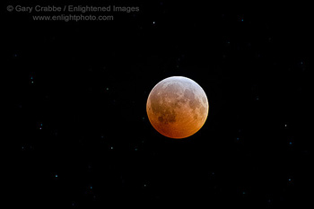 Photo: Total Lunar Eclipse on the winter Solstice, December 20-21, 2010