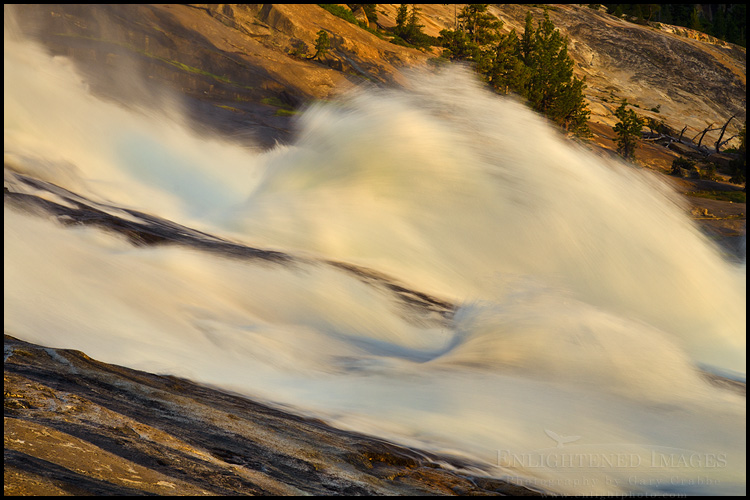Image: Waterwheel Falls (?), Tuolumne River, Yosemite National Park, California