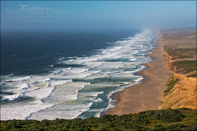 Image: Looking over the Great Beach,Point Reyes National Seashore, California
