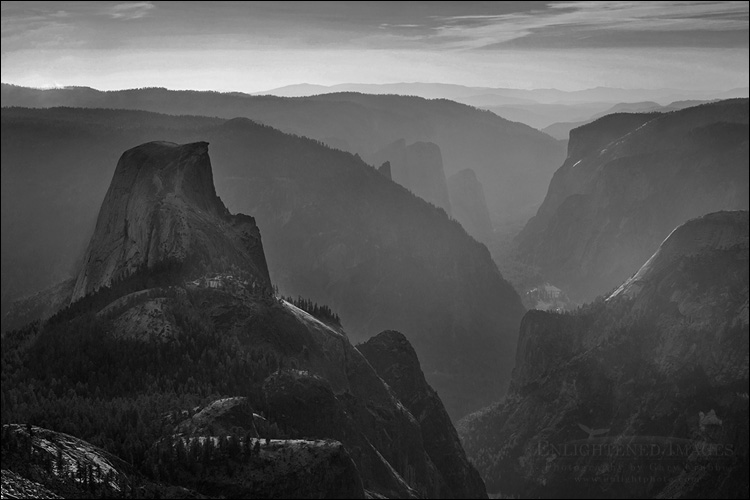 Image: Half Dome and Yosemite Valley as seen from the summit of Clouds Rest, Yosemite National Park, California