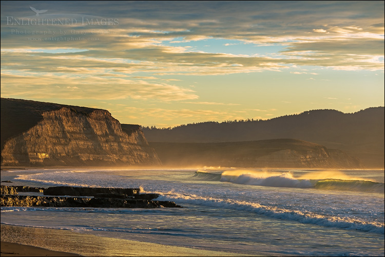 Image: Morning light at Drakes Bay, Point Reyes National Seashore, Marin County, California