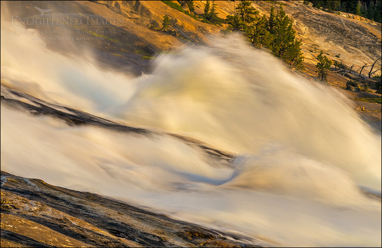 Image: Waterwheels in LeConte Falls, Tuolumne River, Yosemite National Park, California