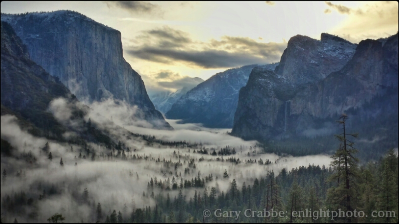 Image: Sunrise over Yosemite Valley, Yosemite National Park, California