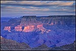 Photo: Morning light on canyon walls below the North Rim, Grand Canyon National Park, Arizona