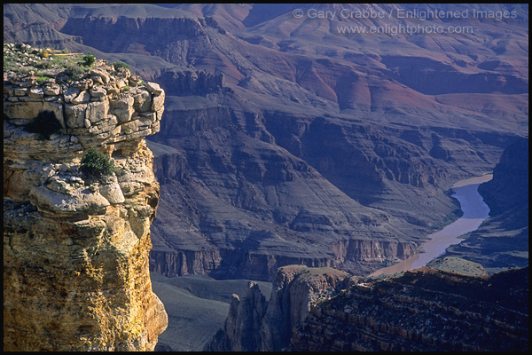 Photo: Colorado River and Canyon Rim, Grand Canyon National Park, Arizona