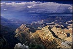 Picture: Afternoon light and storm clouds from Grandview Point, South Rim, Grand Canyon National Park, Arizona