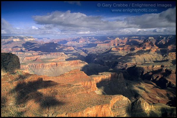 Photo: Clouds over the Grand Canyon, Grand Canyon National Park, Arizona