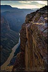 Picture: Colorado River and canyon cliffs at Toroweap Overlook, near Tuweep, North Rim, Grand Canyon National Park, Arizona