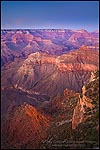 Photo: Evening light over the Grand Canyon from Yavapai Point, South Rim, Grand Canyon National Park, Arizona
